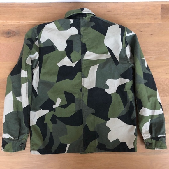 NUDIE jacket Paul Swedish Camo - large - Picture 5 of 8